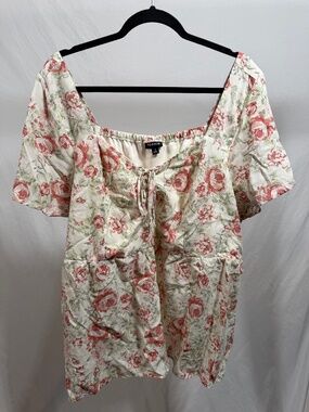 Torrid Floral Blouse